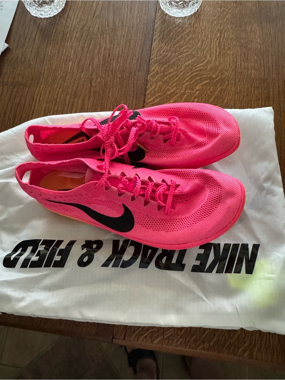 Nike Women's Pink Track & Field Lightweight Running Shoes